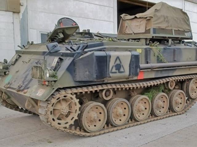 Baptême en Char - Tank Ride -- près de Bastogne / Houffalize -- Battle of the Bulge - Balade US